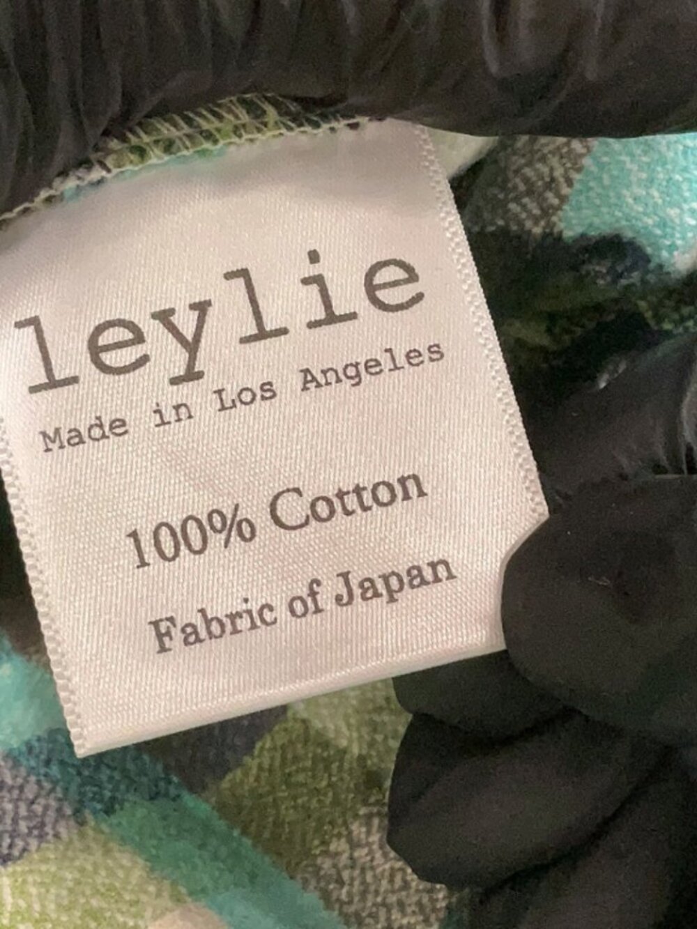 Leylie Los Angeles Plaid Shacket Jacket Size S Japanese Cotton Utility Chore - Picture 7 of 7